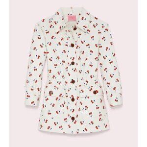 Kate Spade Cherry Toss Jacket Size XXS NWT